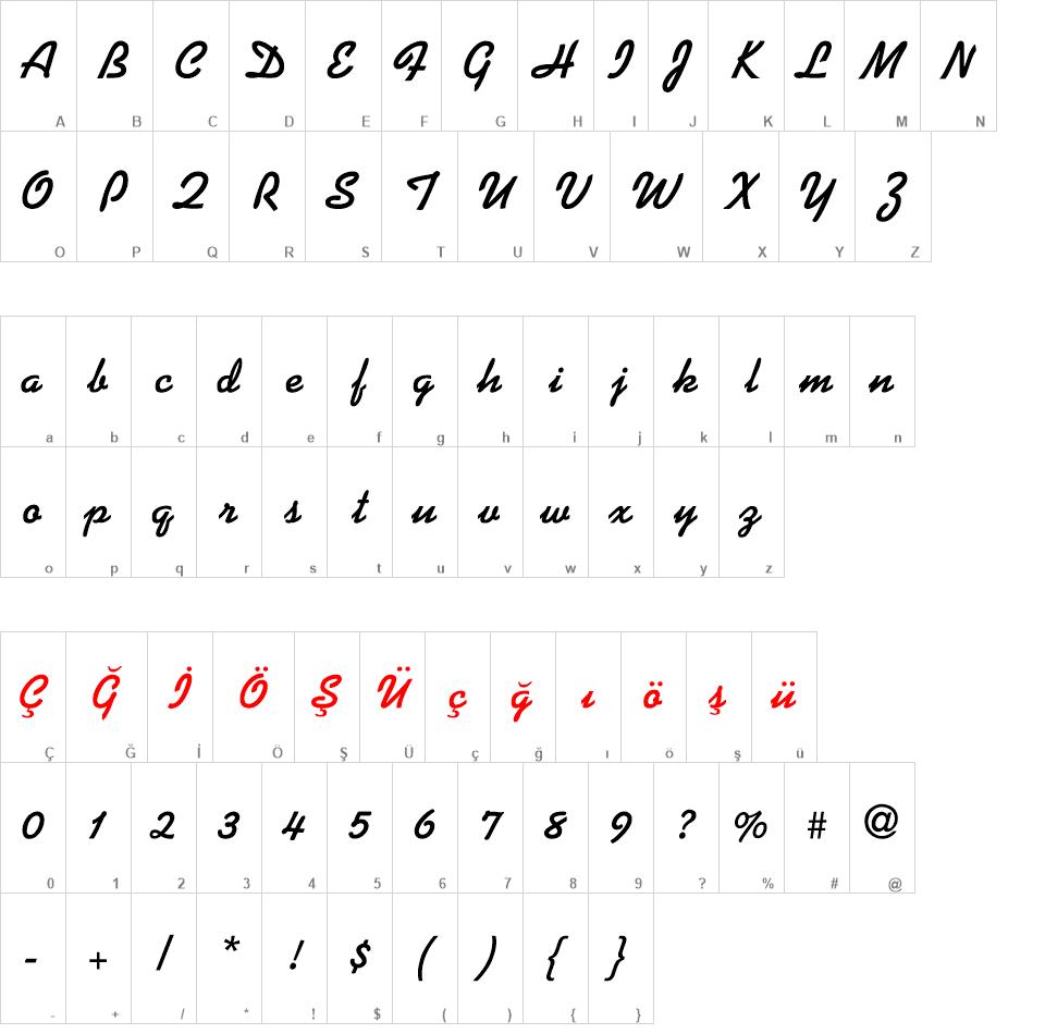 TrSah Alako-Bold font